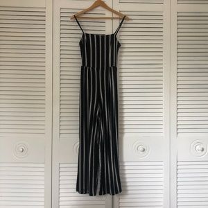 Horizontal Strippe Jumpsuit